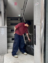 No.1260 ベルトノンフェードデニムパンツ
