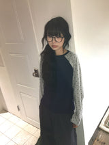 26FW★ [BAONHAUS] Ganin Color Matching Raglan Long Sleeve Tee