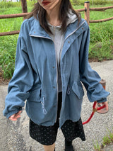Vintage Washed Field Jacket Jumper (3c)