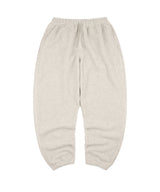 Balloon Sweat Fleece Pants - Beige
