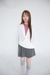 button shirring short skirt pants(2colors)