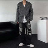 90's Carlton Moehair No Collar Jacket (2 colors)