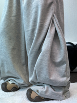 ダウンピンタックバルーンロングパンツ🩶🖤2カラー