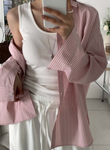 Setter Stripe Oversized Shirt