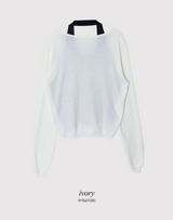#RB ホルターネックレイヤードルーズニット (5color)
