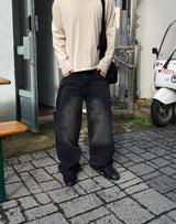 No.1459 ヒドゥンポケットデニムパンツ (3color)