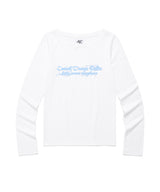 ダブルシンフォニーロングスリーブTシャツ ホワイト(CV2EFFT554A)