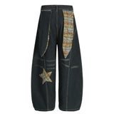 Star Patch Wide Denim Pants 233256603