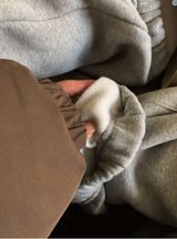  Burnley Curve String Hooded Padding