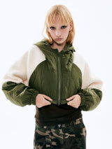  Padded Wool Jacket_Khaki