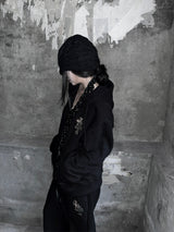 [unisex] ホカミックスパッチフリースセットアップ (裏地フリース / 2color)