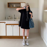 [BELLIDE MADE] Loose fit, flare PK dress