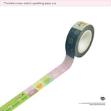 Twinkle cross-stitch sparkling easy-cut tape