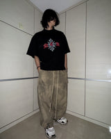 Scarred cross tee BK
