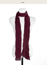 [wrinkle] whipping autumn long scarf
