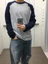 Raglan Contrast Long Sleeve T-Shirt (5 Colors)