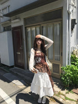 lace flower sleeve