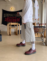 No.1237 L stripe carpenter bermuda SHORTS