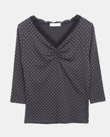 ヒラングドットレース7スリーブTシャツ