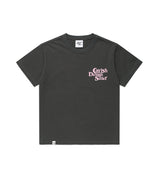 Wスターセラーロゴ半袖Tシャツ チャコール(CV2GMFT549A)