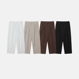 LMN リヴァンツータックワイドスラックス (4 colors)