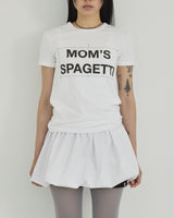 MOMS SPAGETTI EDIT TEE ( WHITE )