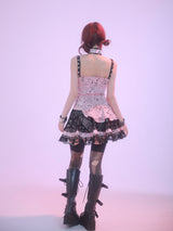 EvilTooth ct06-4 Series Graffiti Band Performance Outfit Subculture Hot Girl Sweet and Cool