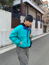 Layered fingerhole knit