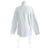 Refine Side Strap Long Sleeve Shirt