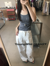 Tay Pintuck Wide Pants (2color)