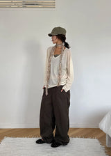 SHEER V KNIT TEE (5color)