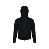 BEUTER® BLACK PANELED RIVERSIBLE HOODIE / BEUTER® ブラックパネル リバーシブルフーディ