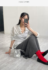 Flower Asa Over Fit Shirt