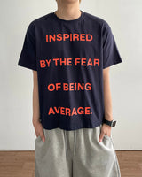 Ins Lettering Short Sleeve T