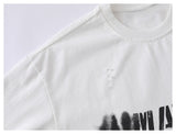 テイトダメージステンシルTシャツ