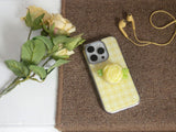 【TPUケース】Summer Dot Case_Yellow