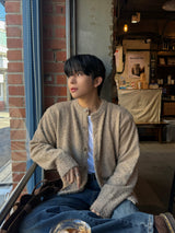 Sig bookle round cardigan