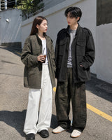 (UNISEX) M-65 Washed Field Jacket