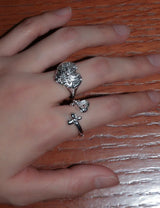 [MADE] melted volume heart ring