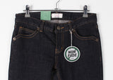 DEEP SLIM BOOTS CUT DENIM