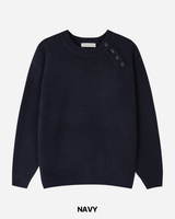 Feld Button Crop Knit