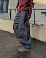 Brie Curved Raw Denim Pants