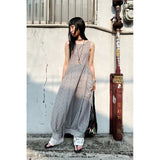 LACE COMBI BOOTS-CUT PANTS