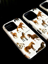HORSES Hard Case / TREEFORFIVE345