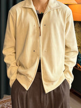 Bottega Veneta Collar Zip-Up Cardigan 5COLOR