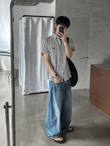Rael Washed Wide Denim Pants
