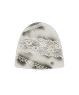 lace beanie (ivory)