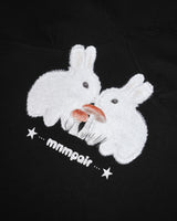 ラビットレースVネックTシャツ