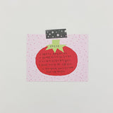 Tomato memopad (Red + Pink SET)