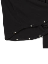 スタッドフーディー (BLACK)